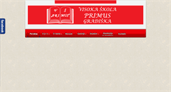 Desktop Screenshot of primus-gradiska.org